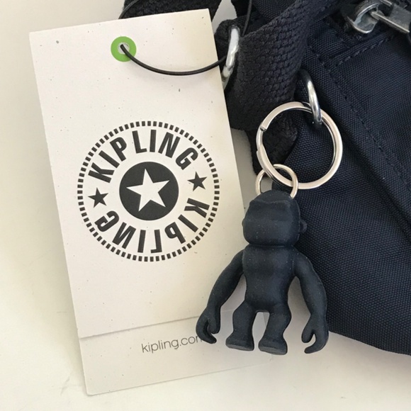 KIPLING Sabian Crossbody Mini Bag Blue Nylon Lightweight Shoulder Bag NWT - Picture 9 of 15